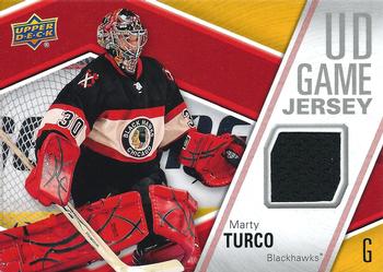 2011-12 Upper Deck - Game Jerseys #GJ-MT Marty Turco  Front