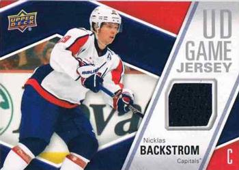 2011-12 Upper Deck - Game Jerseys #GJ-NB Nicklas Backstrom  Front