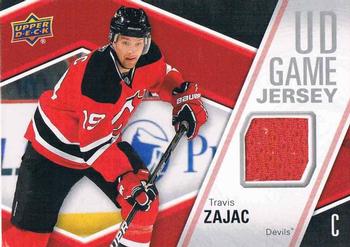 2011-12 Upper Deck - Game Jerseys #GJ-TZ Travis Zajac  Front