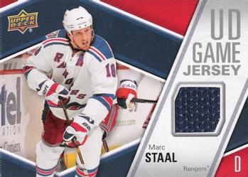 2011-12 Upper Deck - Game Jerseys #GJ-MS Marc Staal  Front