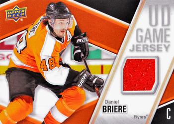 2011-12 Upper Deck - Game Jerseys #GJ-DB Daniel Briere  Front