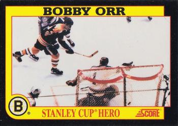 1991-92 Score Canadian English - Bobby Orr #NNO Bobby Orr Front