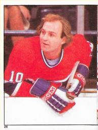 1982-83 Topps Stickers #28 Guy Lafleur Front