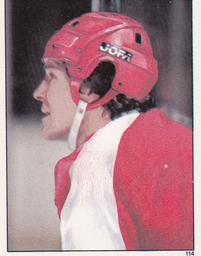 1982-83 Topps Stickers #114 Darryl Sittler Front