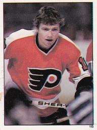 1982-83 Topps Stickers #115 Bobby Clarke Front
