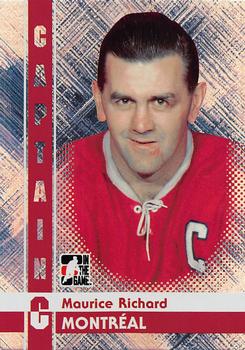 2011-12 In The Game Captain-C #52 Maurice Richard Front