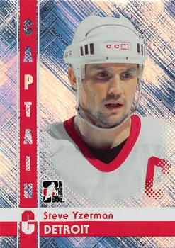 2011-12 In The Game Captain-C #83 Steve Yzerman Front