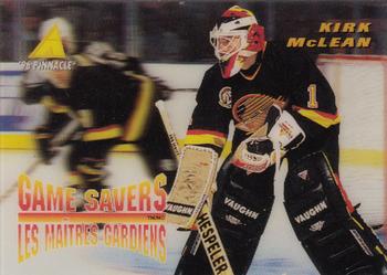 1995-96 Pinnacle McDonald's #McD-30 Kirk McLean Front