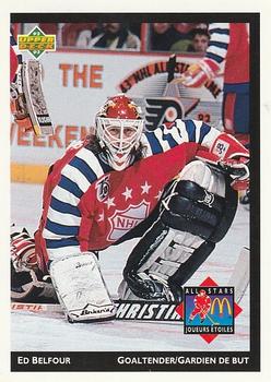1992-93 Upper Deck McDonald's All-Stars #McD-01 Ed Belfour Front