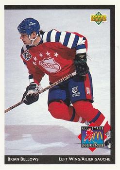 1992-93 Upper Deck McDonald's All-Stars #McD-02 Brian Bellows Front