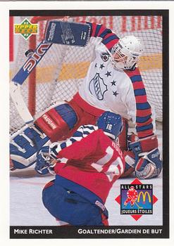 1992-93 Upper Deck McDonald's All-Stars #McD-25 Mike Richter Front