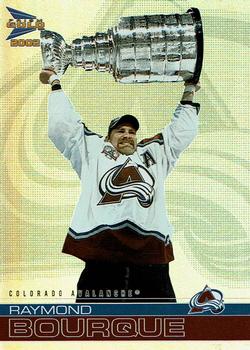 2001-02 Pacific Prism Gold McDonald's #4 Ray Bourque Front