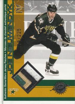 2001-02 Pacific Prism Gold McDonald's - Game-Worn Jersey Patches Silver Foil #8 Joe Nieuwendyk Front