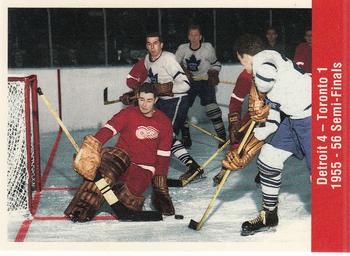 1994 Parkhurst Missing Link 1956-57 #176 Stanley Cup Semi-Final Front