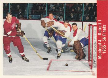 1994 Parkhurst Missing Link 1956-57 #177 Stanley Cup Final Front