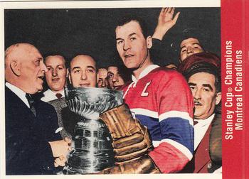 1994 Parkhurst Missing Link 1956-57 #178 Stanley Cup Champions Front