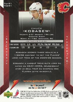 2006-07 Gatorade #7 Chuck Kobasew Back