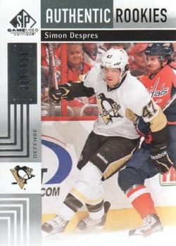 2011-12 SP Game Used #117 Simon Despres Front