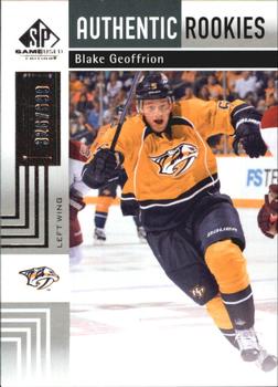 2011-12 SP Game Used #130 Blake Geoffrion Front