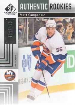2011-12 SP Game Used #149 Matt Campanale Front