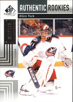 2011-12 SP Game Used #170 Allen York Front