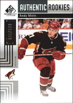 2011-12 SP Game Used #171 Andy Miele Front