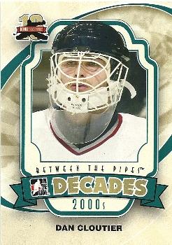 2011-12 In The Game Between The Pipes #110 Dan Cloutier Front