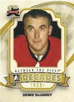 2011-12 In The Game Between The Pipes #113 Denis Dejordy Front