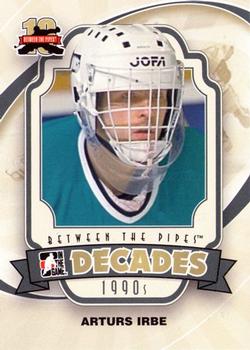 2011-12 In The Game Between The Pipes #125 Arturs Irbe Front