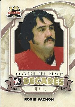 2011-12 In The Game Between The Pipes #149 Rogie Vachon Front