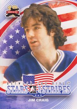 2011-12 In The Game Between The Pipes #160 Jim Craig Front