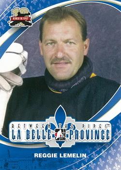 2011-12 In The Game Between The Pipes #180 Reggie Lemelin Front