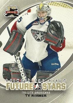 2011-12 In The Game Between The Pipes #30 Ty Rimmer Front