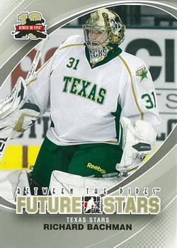 2011-12 In The Game Between The Pipes #38 Richard Bachman Front