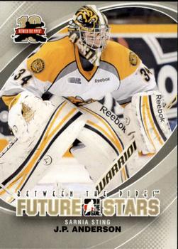 2011-12 In The Game Between The Pipes #2 J.P. Anderson Front