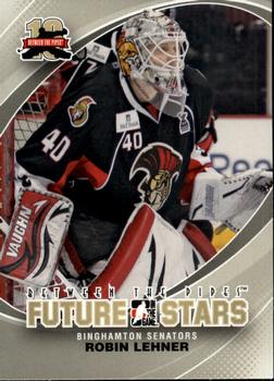 2011-12 In The Game Between The Pipes #49 Robin Lehner Front