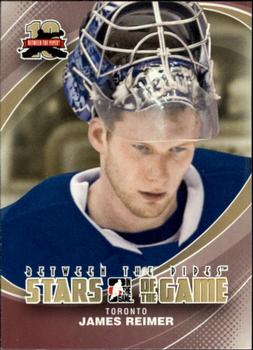 2011-12 In The Game Between The Pipes #93 James Reimer Front
