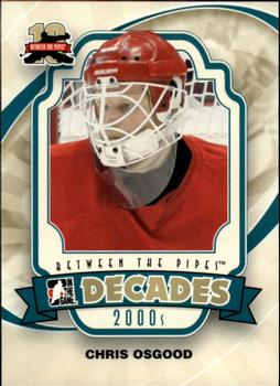 2011-12 In The Game Between The Pipes #135 Chris Osgood Front
