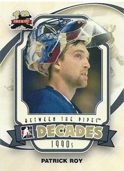 2011-12 In The Game Between The Pipes #144 Patrick Roy Front