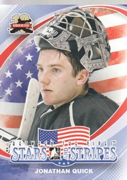 2011-12 In The Game Between The Pipes #164 Jonathan Quick Front