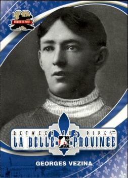 2011-12 In The Game Between The Pipes #188 Georges Vezina Front