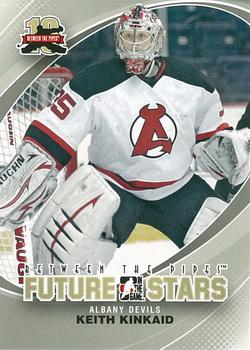 2011-12 In The Game Between The Pipes #46 Keith Kinkaid Front