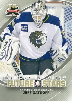 2011-12 In The Game Between The Pipes #63 Jeff Zatkoff Front