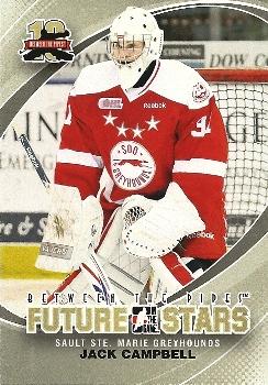 2011-12 In The Game Between The Pipes #6 Jack Campbell Front
