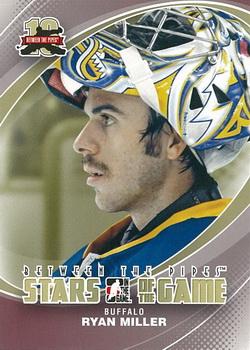 2011-12 In The Game Between The Pipes #86 Ryan Miller Front