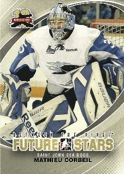 2011-12 In The Game Between The Pipes #9 Mathieu Corbeil-Theriault Front
