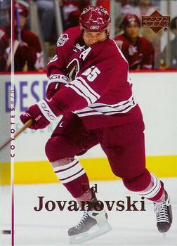 2007-08 Upper Deck #100 Ed Jovanovski Front