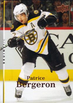 2007-08 Upper Deck #413 Patrice Bergeron Front