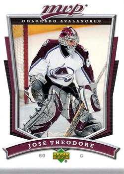2007-08 Upper Deck MVP #11 Jose Theodore Front