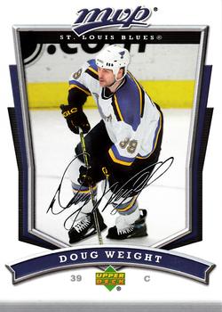 2007-08 Upper Deck MVP #32 Doug Weight Back